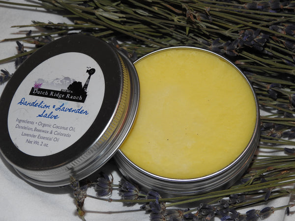 Dandelion & Lavender Hand Salve