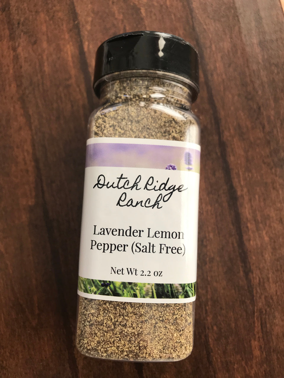 Lavender Lemon Pepper (salt free) 2.2 oz