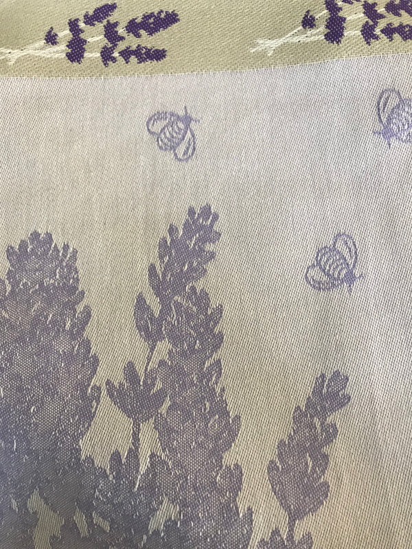 Mierco Lavender Bee Horizontal Hand Towel